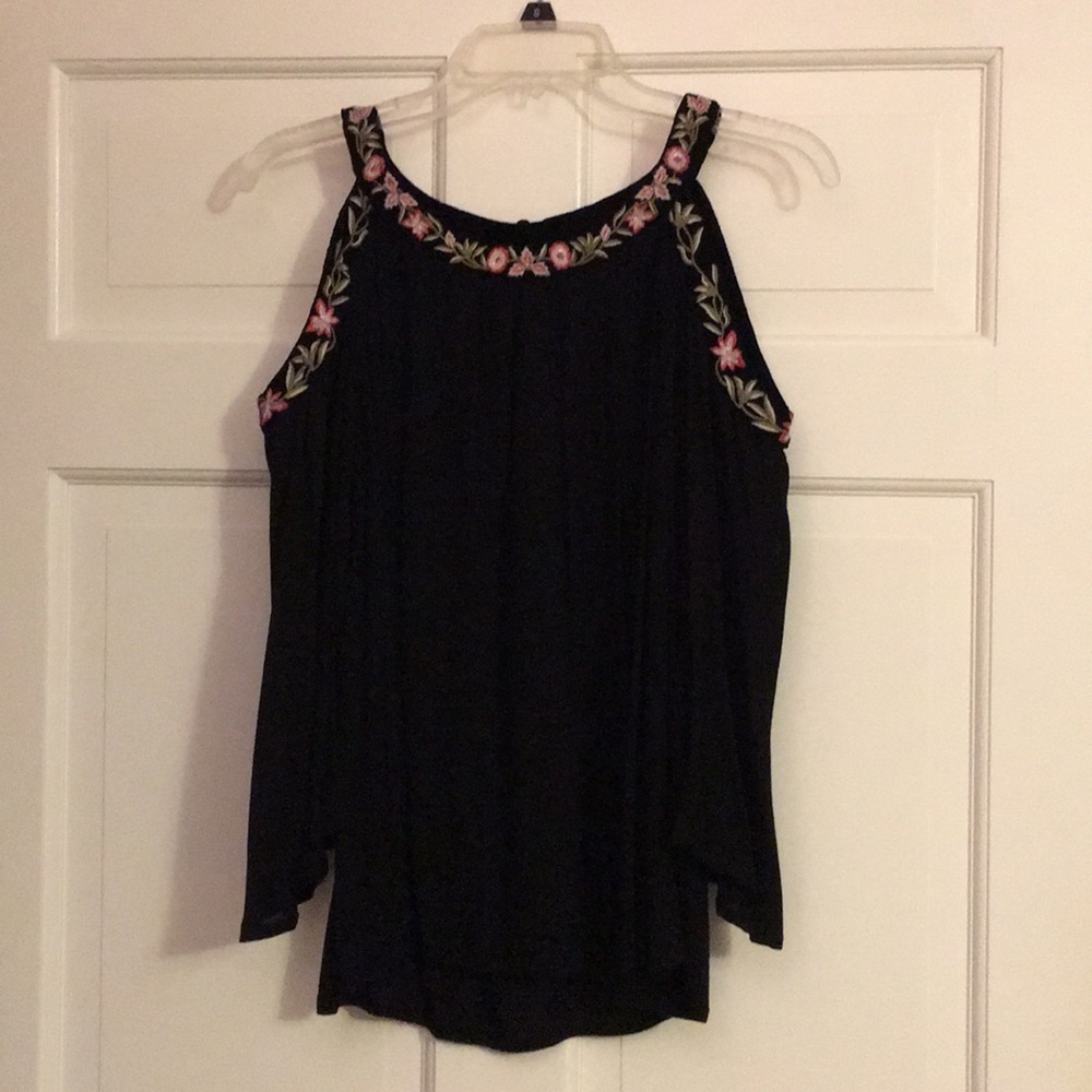 INC International concepts cold shoulder top